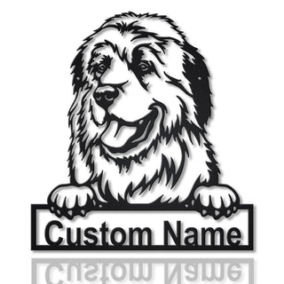 Personalized Great Pyrenees Dog Metal Sign Art, Custom Great Pyrenees Dog Metal Sign, Dog Gift, Birthday Gift, Animal Funny, Laser Cut Metal Signs Custom Gift Ideas