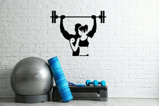 Sports & Fitness Woman And Man Decor Wall Art Cut Metal Sign Laser Cut Metal Signs Custom Gift Ideas