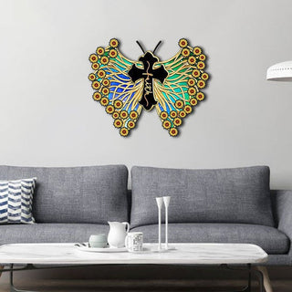 Monarch Butterfly Sunflower Faith Christian Cross Jesus Decor Wall Art Cut Metal Sign Laser Cut Metal Signs Custom Gift Ideas