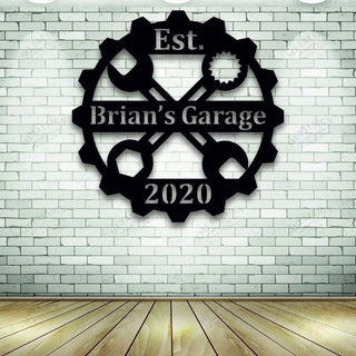 Personalized Metal Garage Metal Sign, Cut Metal Sign, Metal Wall Art, Metal House Sign Laser Cut Metal Signs Custom Gift Ideas