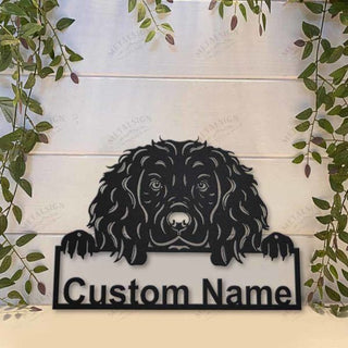 Boykin Spaniel Dog Personalized Metal Wall Decor, Cut Metal Sign, Metal Wall Art, Metal House Sign Laser Cut Metal Signs Custom Gift Ideas