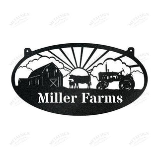 Farm Cows Oval Monogram, Cut Metal Sign, Metal Wall Art, Metal House Sign Laser Cut Metal Signs Custom Gift Ideas