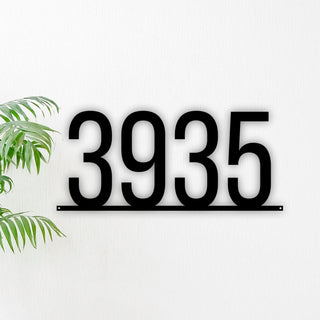 Modern Address Numbers, House Numbers, Address Sign, Address Plaque, Personalized Home Decor, Metal Address Number, Metal Address Sign Laser Cut Metal Signs Custom Gift Ideas