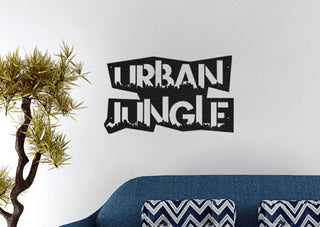 Urban Jungle Wall Art Decor Cut Metal Sign Laser Cut Metal Signs Custom Gift Ideas