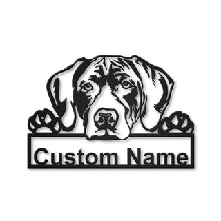 Personalized German Shorthaired Pointer Dog Metal Sign Art, Custom German Shorthaired Pointer Metal Sign, Birthday Gift, Animal Funny Laser Cut Metal Signs Custom Gift Ideas