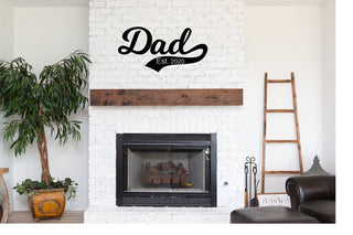 Personalized Dad Monogram, Perfect For Fathers Day And Birthdays Laser Cut Metal Signs Custom Gift Ideas