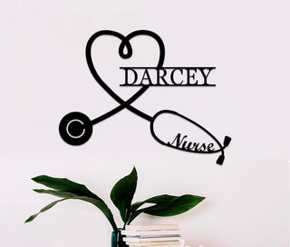 Personalized Metal Doctor Sign, Metal Health Care Sign, Custom Metal Doctor Sign, Personalized Hospital Sign,custom Doctor Decor,doctor Gift Laser Cut Metal Signs Custom Gift Ideas