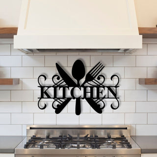 Custom Metal Kitchen Sign, Nana's Kitchen Metal Sign, Personalized Kitchen Signs, Mom's Kitchen, Kitchen Decor, Personalized Sign Laser Cut Metal Signs Custom Gift Ideas