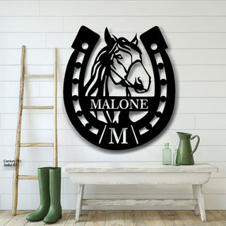 Horse Farm Metal Sign, Custom Metal Sign For Farm Sign For Barn, Horse Wall Decor, Metal Sign For A Ranch, Horse Ranch Sign, Horse Farm Sign Laser Cut Metal Signs Custom Gift Ideas