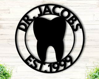 Dentist Office Wall Decor, Dentist Gift, Dental Office Sign, Dentist Office Metal Wall Decor, Personalized Dental Metal Wall Art, Laser Cut Metal Signs Custom Gift Ideas