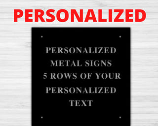 Metal Signs Custom, Personalized Metal Sign, Metal Signs Personalized, Customized Metal Signs, Custom Metal Sign, Custom Signs, Metal Sign Laser Cut Metal Signs Custom Gift Ideas