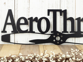 Custom Family Name Sign, Pilot Gift, Metal Wall Decor, Custom Family Sign, Aviation, Airplane, Personalized Sign, Last Name Sign, Laser Cut Metal Signs Custom Gift Ideas