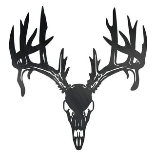 Deer Skull Customized Metal Signs, Custom Metal Sign, Custom Signs, Metal Sign Laser Cut Metal Signs Custom Gift Ideas