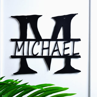 Housewarming Gift,custom Personalized Family Name Sign,name Sign Steel,custom Metal Sign,metal Sign Outdoor,front Porch Sign,last Name Sign Laser Cut Metal Signs Custom Gift Ideas