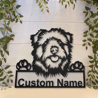 Norfolk Norwich Terrier Dog Personalized Metal Wall Decor, Cut Metal Sign, Metal Wall Art, Metal House Sign, Metal Laser Cut Metal Signs Custom Gift Ideas