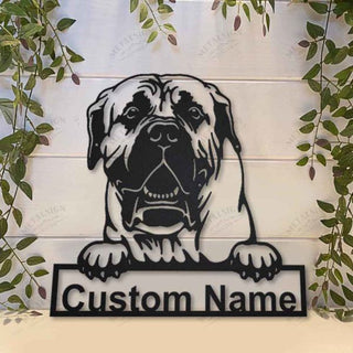 Boerboel Dog Personalized Metal Wall Decor, Cut Metal Sign, Metal Wall Art, Metal House Sign, Metal Laser Cut Metal Signs Custom Gift Ideas