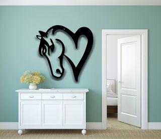 Custom Horses Metal Sign Farmhouse Decor Outdoor Family Name Sign Outdoor Decor Metal Sign Personalized Metal Horse Sign Laser Cut Metal Signs Custom Gift Ideas