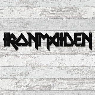 Iron Maiden Metal Wall Art, Metal Sign Wall Decor, Cut Metal Sign, Metal Wall Art, Metal House Sign Laser Cut Metal Signs Custom Gift Ideas