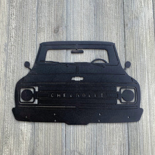 1970 Chevy C10 Metal Sign Cutout, Cut Metal Sign, Wall Metal Art Laser Cut Metal Signs Custom Gift Ideas