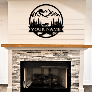 Horse Metal Name Sign, Personalized Last Name With Running Horses, Barn Decor, Barn Name Sign, Custom Ranch Name Sign, Horse Decor Laser Cut Metal Signs Custom Gift Ideas