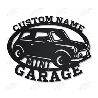 Mini Cooper Personalized Custom Metal Wall Art, Cut Metal Sign, Metal Wall Art, Metal House Sign Laser Cut Metal Signs Custom Gift Ideas