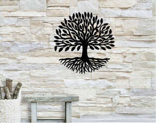 Tree Of Life Metal Sign, Metal Wall Decor, Tree Of Life Sign, Home Decor, Tree Of Life Decor Laser Cut Metal Signs Custom Gift Ideas