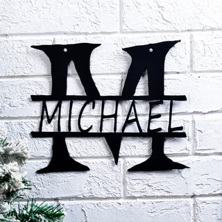 Personalized Metal Sign,custom,last Name Sign,funny Gift,christmas Gift,new Parents Gift,valentines Day Gift,men Gift For Brother Laser Cut Metal Signs Custom Gift Ideas