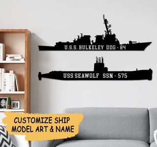 Personalized Us Navy Sign, Uscg Ships Cut Metal Sign, Navy Mom, Navy Birthday Custom, Retirement Navy, Custom Sign, Great Gift For Veteran Laser Cut Metal Signs Custom Gift Ideas