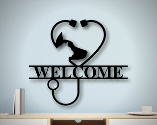 Personalized Metal Vet Sign, Metal Animal Care Sign, Custom Metal Veterinarian Sign, Personalized Clinic Sign, Custom Vet House Decor Laser Cut Metal Signs Custom Gift Ideas