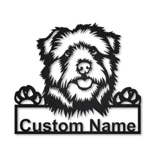 Personalized Norfolk Norwich Terrier Dog Metal Sign Art, Custom Norfolk Norwich Terrier Metal Sign, Animal Funny, Father's Day Gift, Laser Cut Metal Signs Custom Gift Ideas