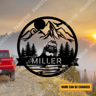 Personalized Jeep Metal Art, Off Road Metal Wall Art, Metal Laser Cut Metal Signs Custom Gift Ideas