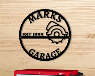 Personalized Garage Sign Personalized Fathers Day Gift Fathers Day Gift Personalized Metal Sign Custom Name Sign Garage Sign, Laser Cut Metal Signs Custom Gift Ideas