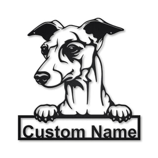 Personalized Italian Grayhound Dog Metal Sign Art, Custom Italian Grayhound Dog Metal Sign, Birthday Gift, Animal Funny, Laser Cut Metal Signs Custom Gift Ideas