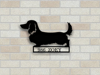 Dog Addressing Metal Wall Art, Customized Metal Sign, Metal Wall Hanging, Housewarming Gift, Home Decor, Custom Name Metal Sign, Laser Cut Metal Signs Custom Gift Ideas