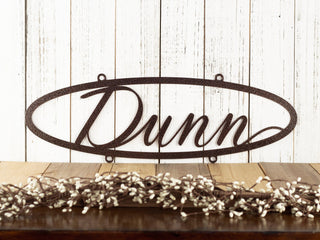 Custom Name Metal Sign6.laser Cut Steel, Laser Cut Metal Signs Custom Gift Ideas