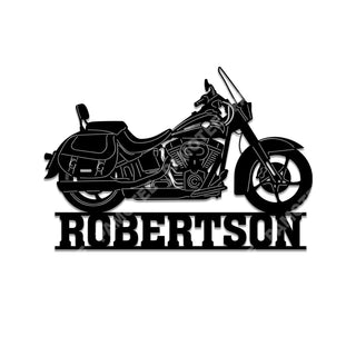 Customized Biker Steel Plaque, Metal Art, Gift For Him, Metal Laser Cut Metal Signs Custom Gift Ideas