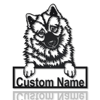 Personalized Eurasier Dog Metal Sign Art, Custom Eurasier Metal Sign, Dog Gift, Birthday Gift, Animal Funny, Laser Cut Metal Signs Custom Gift Ideas