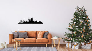 Vienna City Silhouette Metal Wall Art, Housewarming Gift, Metal Art, Metal Wall Decor, Large Metal Wall Art, Metal Skyline, Silhouette, Metal Laser Cut Metal Signs Custom Gift Ideas