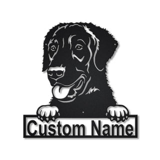 Personalized Curlycoated Retriever Dog Metal Sign Art, Custom Curlycoated Retriever Metal Sign, Gifts Funny, Animal Custom, Dog Gift, Laser Cut Metal Signs Custom Gift Ideas