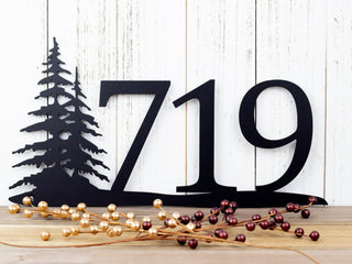 Rustic House Number, Metal Sign, House Numbers, Address Sign, Address Plaque, Custom Metal Sign, Metal Address, Personalized Sign, Laser Cut Metal Signs Custom Gift Ideas