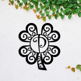 Four Leaf Clover Shamrock Irish Celtic Metal Sign, Custom St. Patrick's Day, Metal Laser Cut Metal Signs Custom Gift Ideas