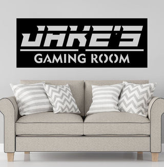 Personalized Gaming Room Sign, Bedroom Metal Art, Video Games Home Decor, Childrens Gift, Metal Wall Art, Laser Cut Metal Signs Custom Gift Ideas