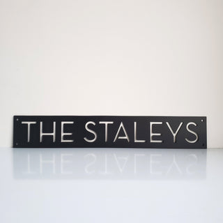 Personalized Family Name Sign, Metal Last Name Sign, Metal Family Name Sign, Wall Decor, Wedding Gift, Anniversary Gift, Gifts For Her, Laser Cut Metal Signs Custom Gift Ideas