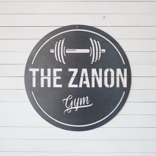 Custom Gym Sign, Custom Home Gym Sign, Personalized Gym Signs, Gifts For Her, Gifts For Him, Anniversary Gifts, Workout Room Sign, Laser Cut Metal Signs Custom Gift Ideas