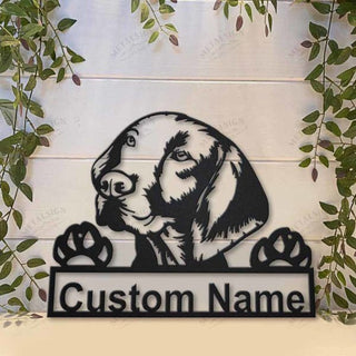 Hungarian Vizsla Dog Personalized Metal Wall Decor, Cut Metal Sign, Metal Wall Art, Metal House Sign, Metal Laser Cut Metal Signs Custom Gift Ideas