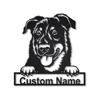 Personalized Beauceron Dog Metal Sign Art, Custom Beauceron Dog Metal Sign, Dog Gift, Animal Funny, Birthday Gift, Laser Cut Metal Signs Custom Gift Ideas