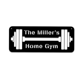 Metal Gym Sign, Custom Fitness Center, Cross Fit Club, Home Wall Decor, Wedding, Anniversary Art Gift, Metal Laser Cut Metal Signs Custom Gift Ideas