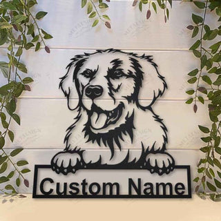 Kuvasz Dog Personalized Metal Wall Decor, Cut Metal Sign, Metal Wall Art, Metal House Sign, Metal Laser Cut Metal Signs Custom Gift Ideas