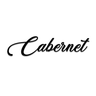 Cabernet Wine Metal Bar Sign, Pub, Lounge, Cafe, Home, Housewarming Wall Decor, Metal Laser Cut Metal Signs Custom Gift Ideas