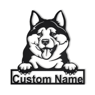 Personalized Akita Inu Dog Metal Sign Art, Custom Akita Inu Dog Metal Sign, Akita Inu Dog Gifts For Men, Dog Gift, Birthday Gift, Laser Cut Metal Signs Custom Gift Ideas